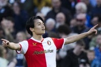 オランダリーグの得点王争いは、上田が２位に９ゴール差をつけてトップを独走中だ。(C)Getty Images