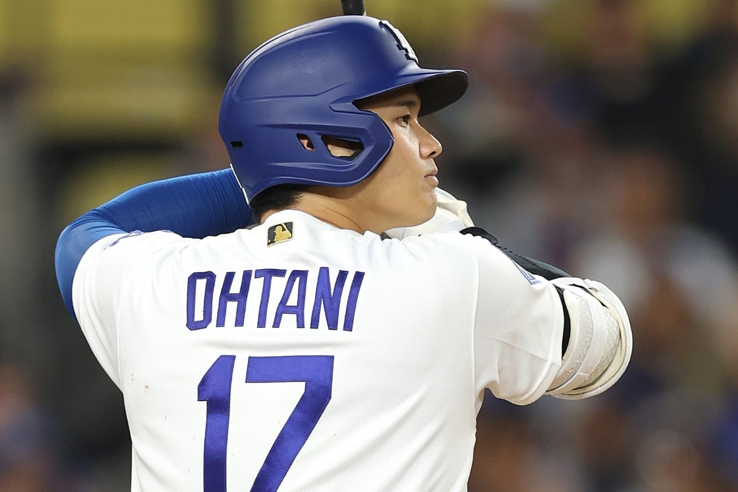 カブス戦で大谷が６号アーチ。左サイドスローの投手から逆方向スタンドに放り込んだ。(C)Getty Images