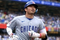 カブスの鈴木が守備で２つの好プレーを見せた。(C)Getty Images