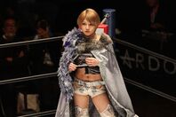 フワちゃんに初勝利を献上した安納サオリだが、大技へのリスペクトをファンは称賛。写真：梅月智史（THE DIGEST写真部）