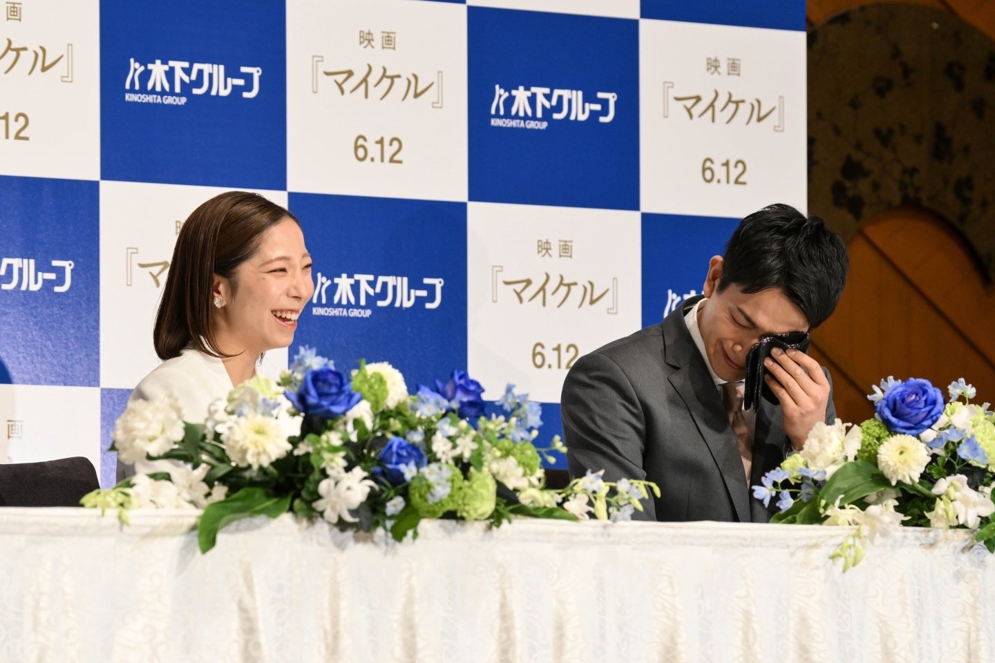 ミラノ・コルティナ五輪で金メダルを獲得したりくりゅう。写真：鈴木颯太朗