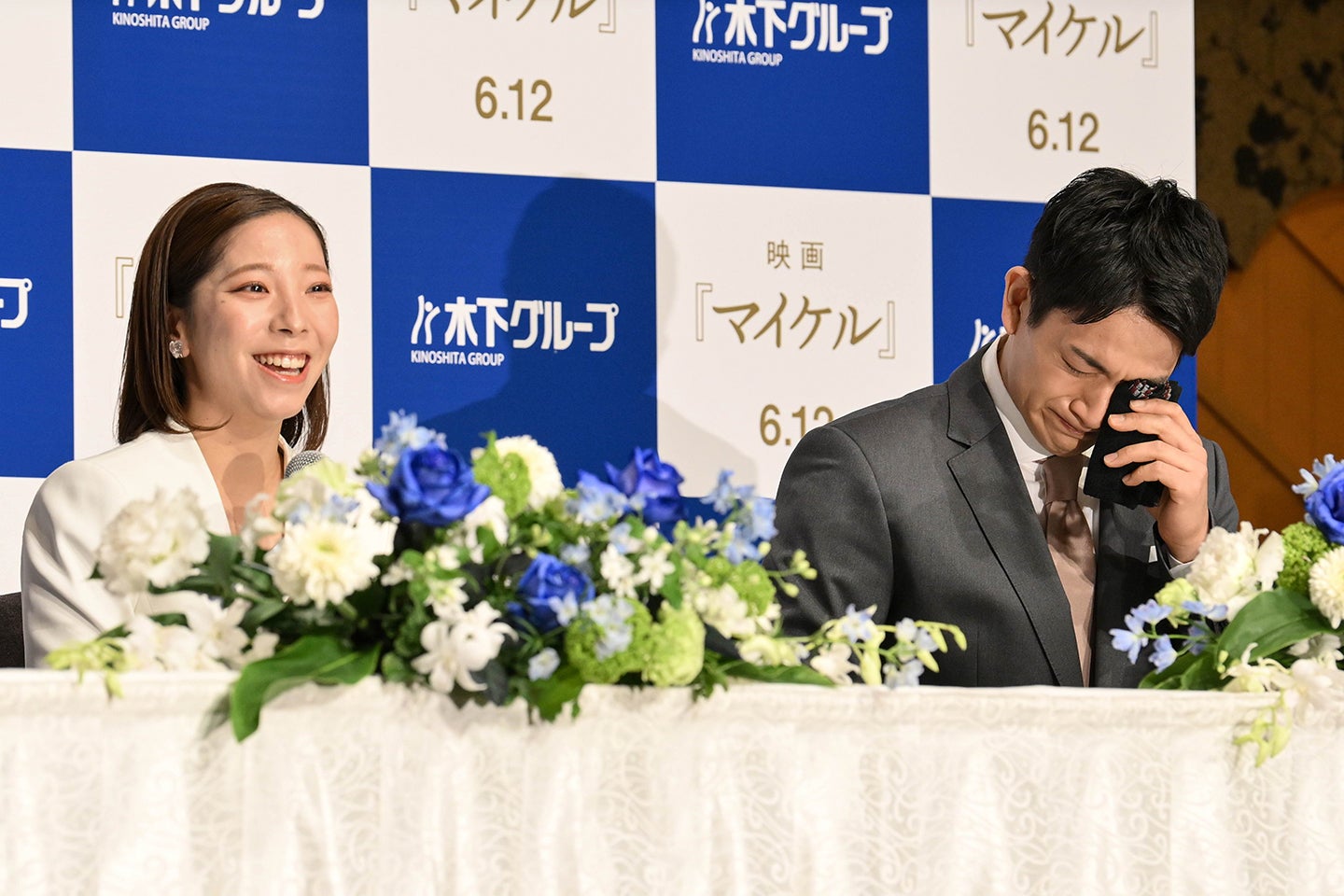 ミラノ・コルティナ五輪での秘話を明かしたりくりゅう。写真：鈴木颯太朗