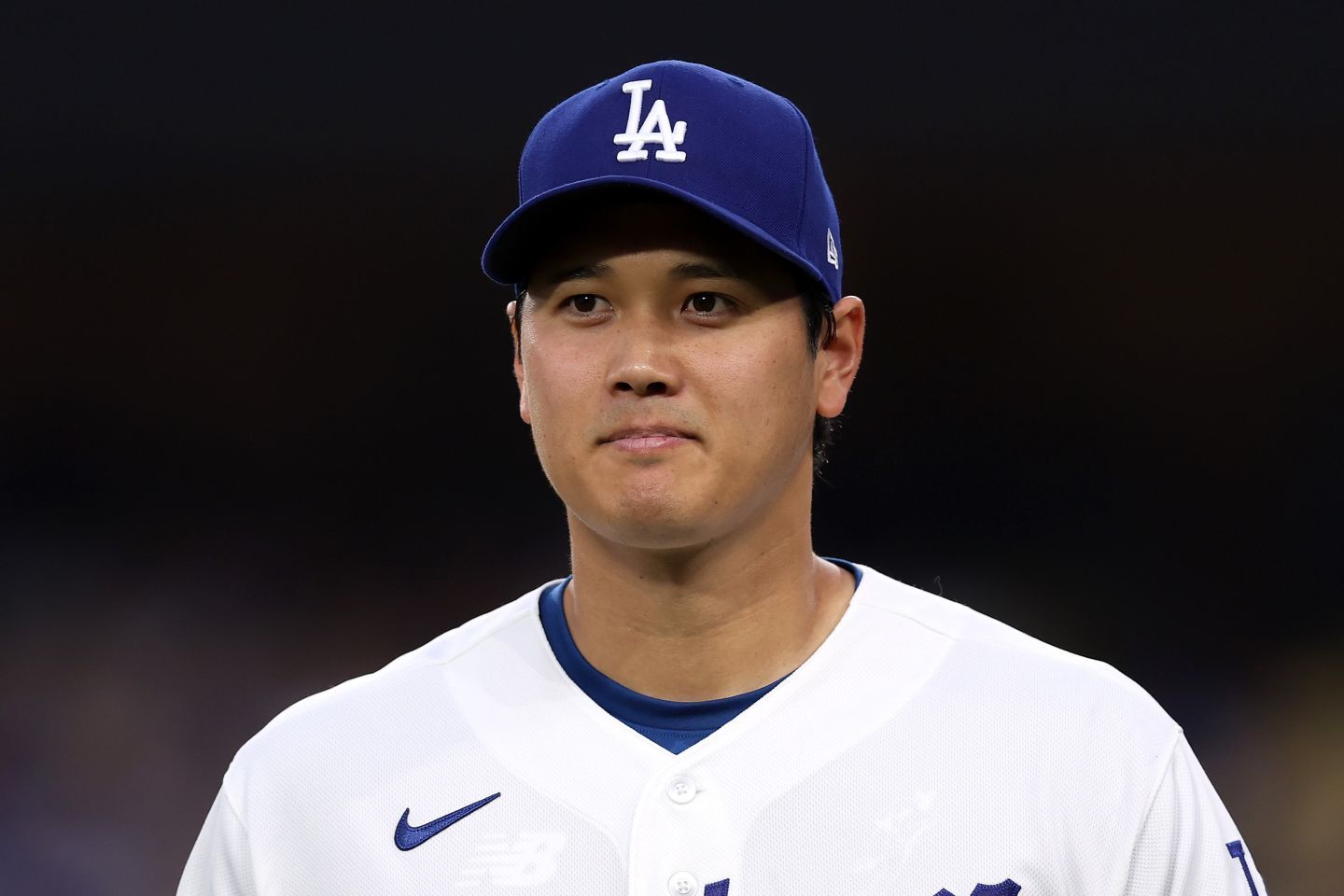 マーリンズ戦で今季５度目の先発登板となる大谷。投手専念での出場に。(C) Getty Images