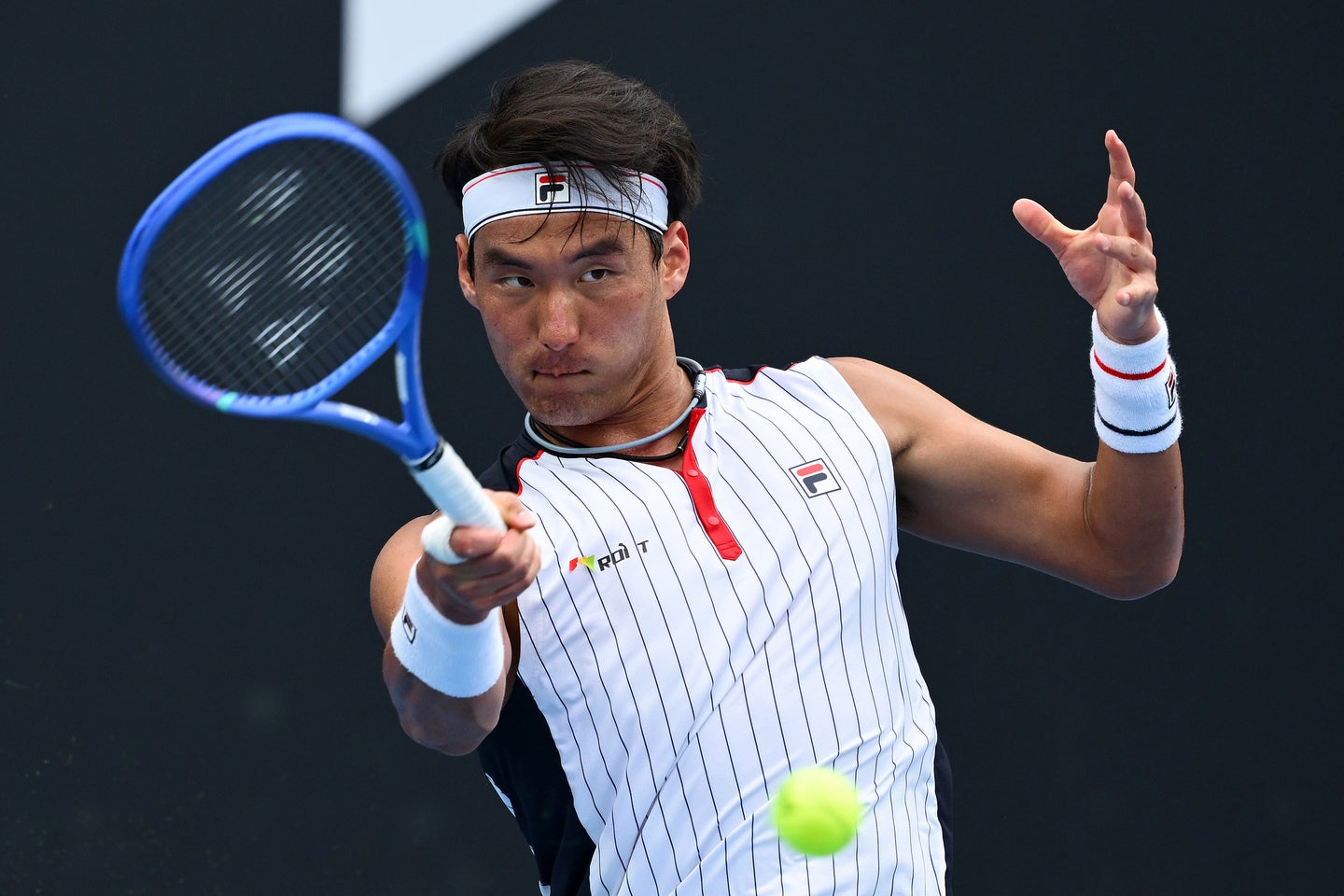 中国のブ・ユンチャオケテは、下部大会に出場し始めてから５年間もATPポイントを手にできなかったが、粘り強く挑戦を続けた末に突如ブレークした。(C)Getty Images