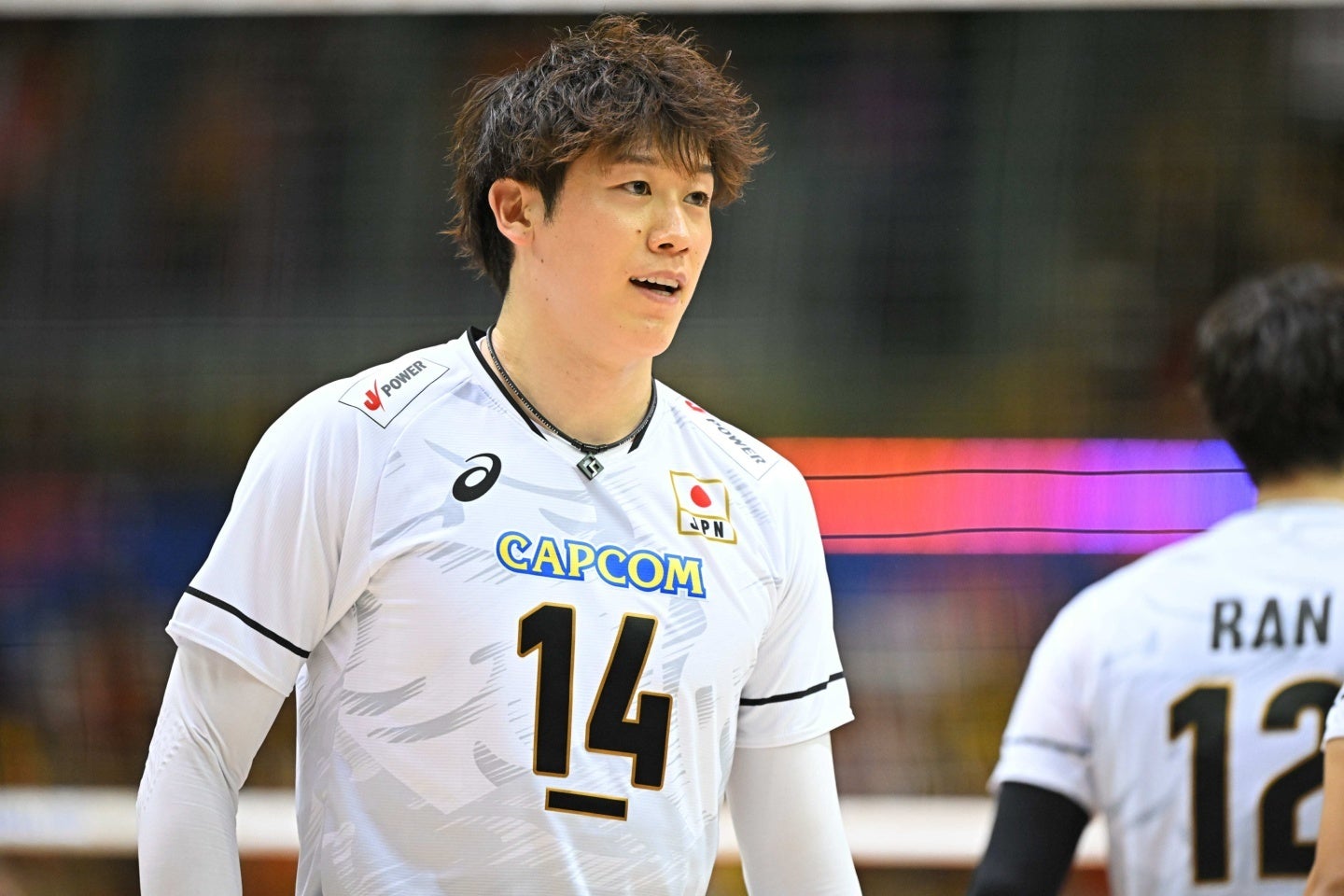 日本代表の主将を務める石川祐希。インスタにモデルのような写真を投稿した。写真：金子拓弥（THE DIGEST写真部）