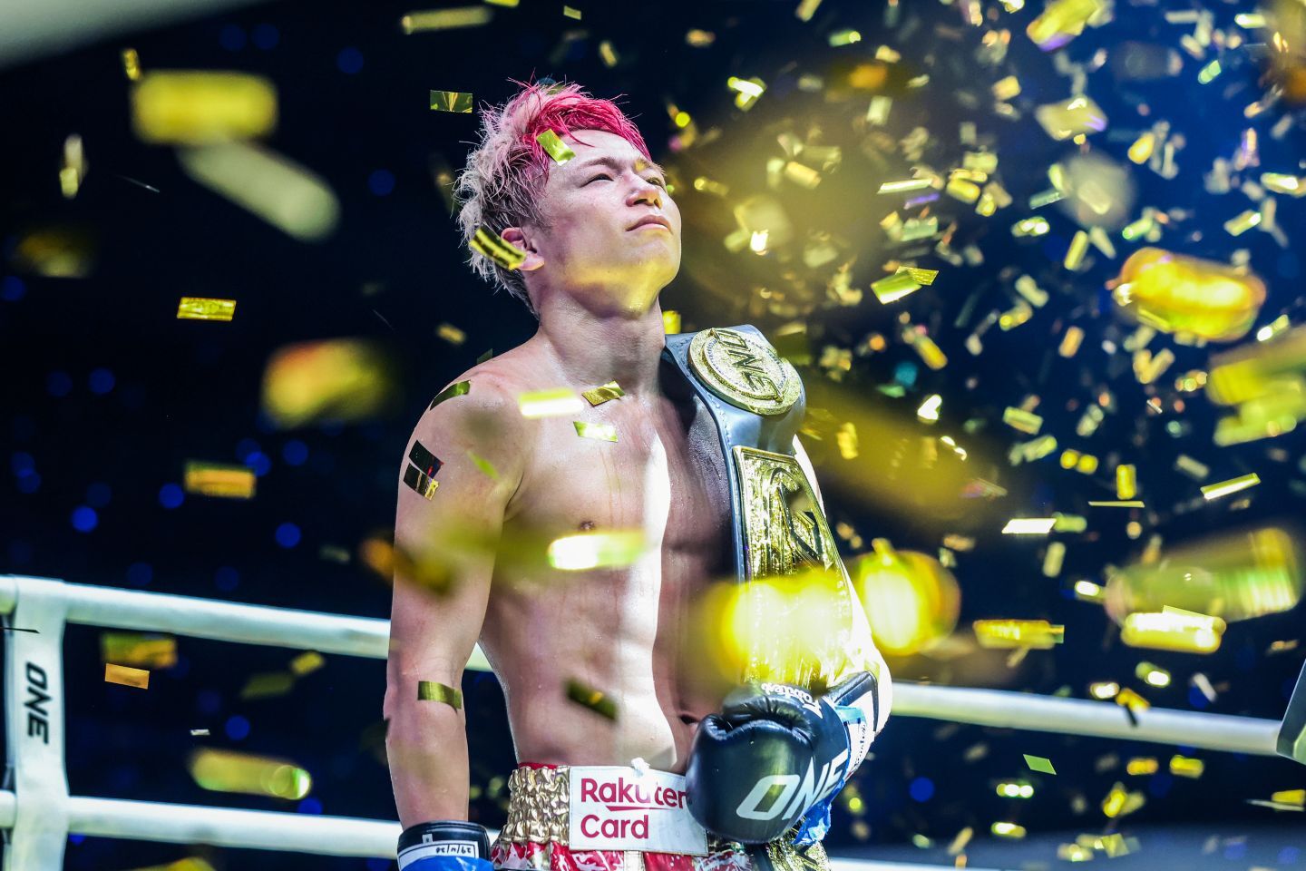 武尊が引退マッチで因縁のロッタン相手に完勝。写真提供：ONE Championship