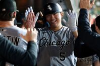 本塁打数でリーグトップタイに立つWソックスの村上。(C) Getty Images
