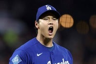 ５年ぶりに投手専念のマウンドとなった大谷。(C)Getty Images