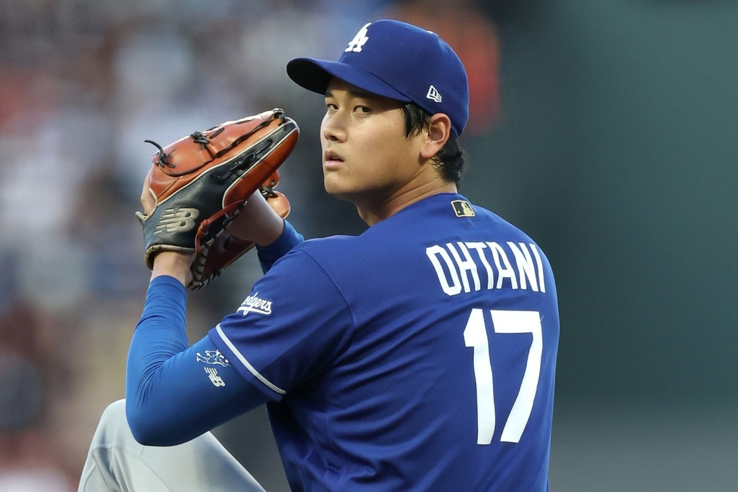 開幕から二刀流としてプレーしている大谷。(C)Getty Images