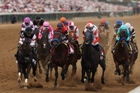 ケンタッキーダービーは地元のゴールデンテンポが制覇。今年も日本調教馬初Vには届かなかった。(C)Getty Images