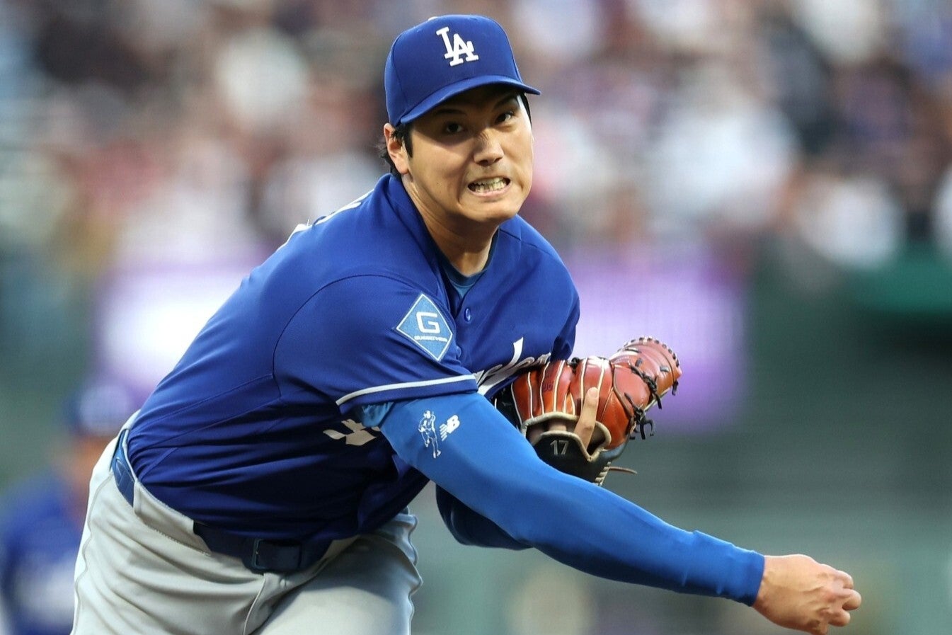 今シーズンは開幕から二刀流として稼働している大谷。(C)Getty Images