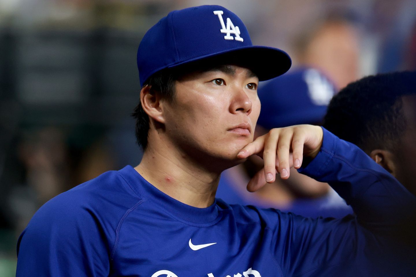 アストロズ戦で今季３勝目を挙げた山本だが、初回に失点するパターンが続いている。(C) Getty Imaegs