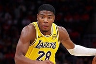 レイカーズに欠かせない存在となりつつある八村塁。(C)Getty Images