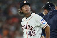 来週から始まるマリナーズとの４連戦でロースター復帰予定のアストロズの今井。(C)Getty Images