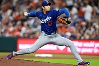 今シーズン６度の先発で２勝２敗の大谷。防御率がメジャートップの0.97ながら、すべてが勝利につながっているわけではない。(C)Getty Images