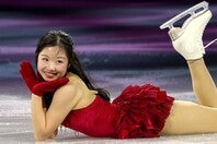 五輪期間中から“NiziU愛”を公言していた中井。ついにテレビ番組で念願の初対面を果たした。(C)Getty Images
