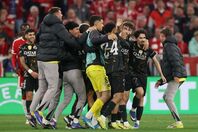 パリSGが敵地での第２戦を１-１の引き分けに持ち込み、２年連続のCL決勝進出を決めた。(C) Getty Images
