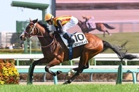 前哨戦のNZTで２着だったロデオドライブ。上がり最速をマークした。写真：産経新聞社