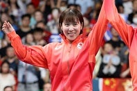 パリ五輪の卓球女子団体銀メダルの平野美宇。親友アスリートとの２Sが話題を集めている。(C)Getty Images