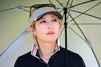 プロゴルファーの金田久美子が最新ショットを公開した。(C)Getty Images