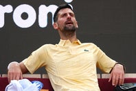 復帰戦となったイタリア国際２回戦で予選勝者に敗れたジョコビッチ。フィジカル面は「新たな現実」と語ったが、今後に向けて意欲は衰えていない。(C)Getty Images