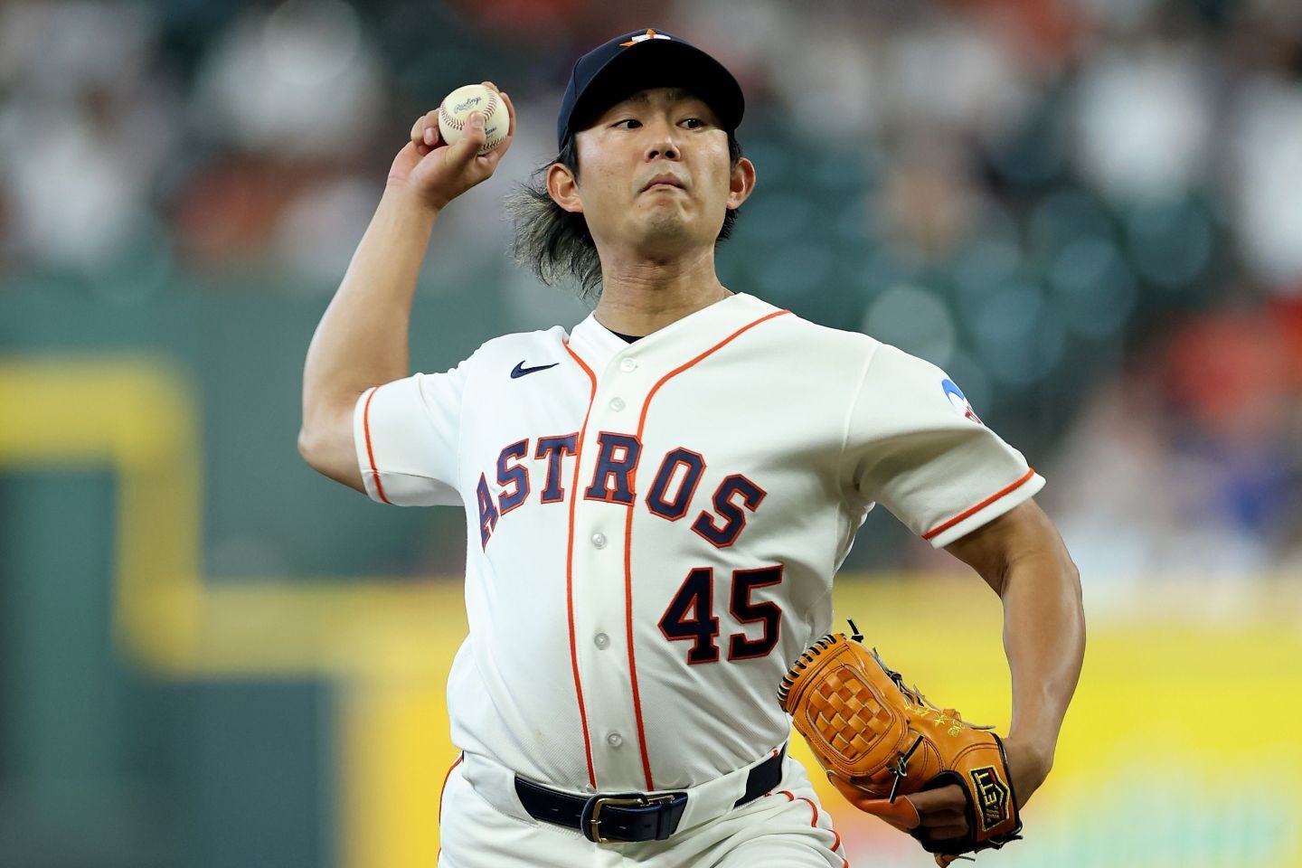 復帰登板が決定したアストロズの今井。(C)Getty Images