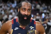 第２戦まで不発だったハーデンだが、第３戦でチームを勝利に導く活躍を見せた。(C)Getty Images