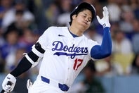 現地11日のジャイアンツ戦に出場した大谷翔平は、５打数無安打、２三振だった。(C)Getty Images