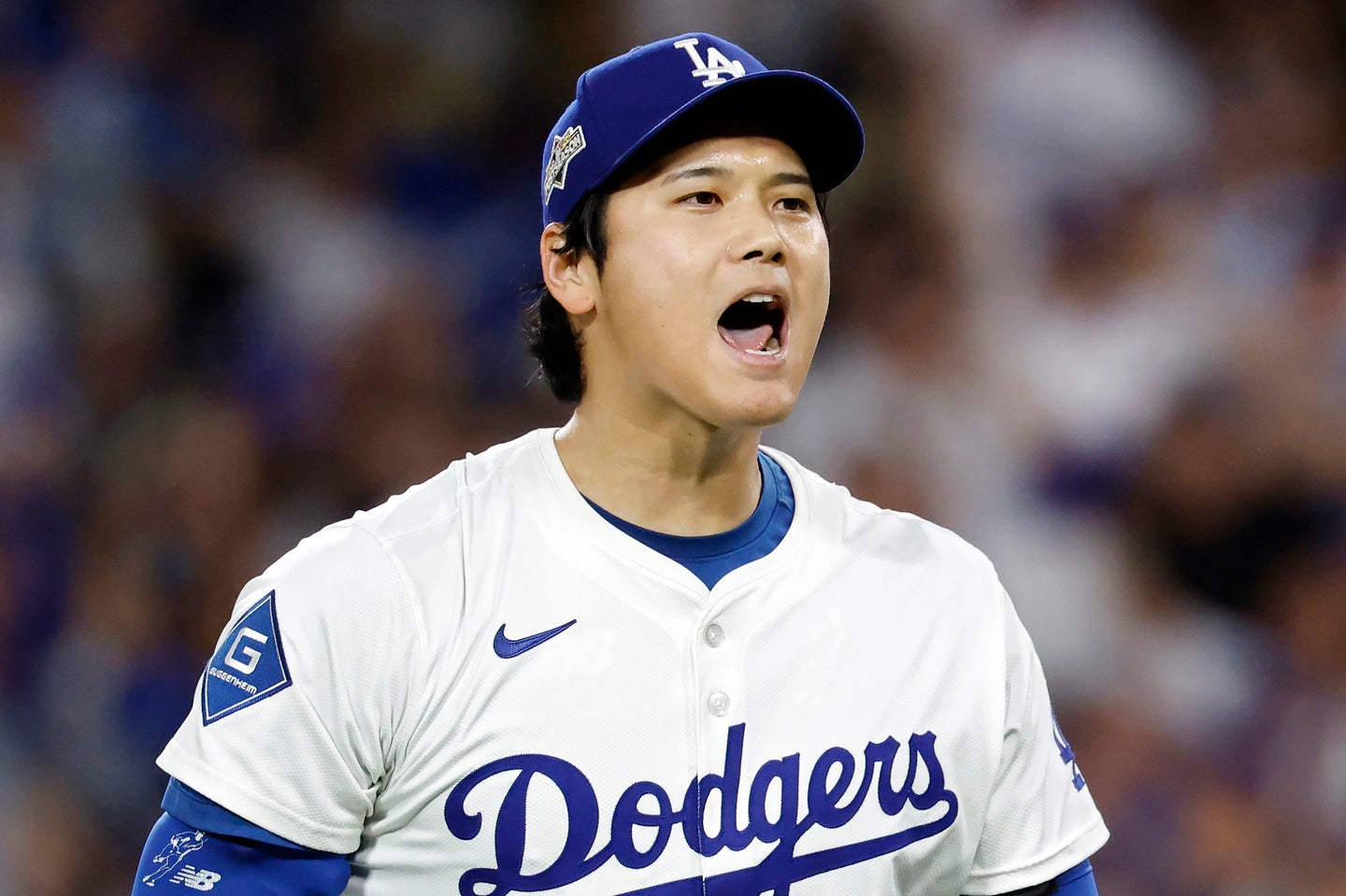 今季７度目の先発マウンドで好投した大谷翔平。(C) Getty Images