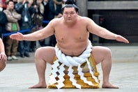 大相撲の第69代横綱・白鵬の白鵬翔さん。(C)Getty Images
