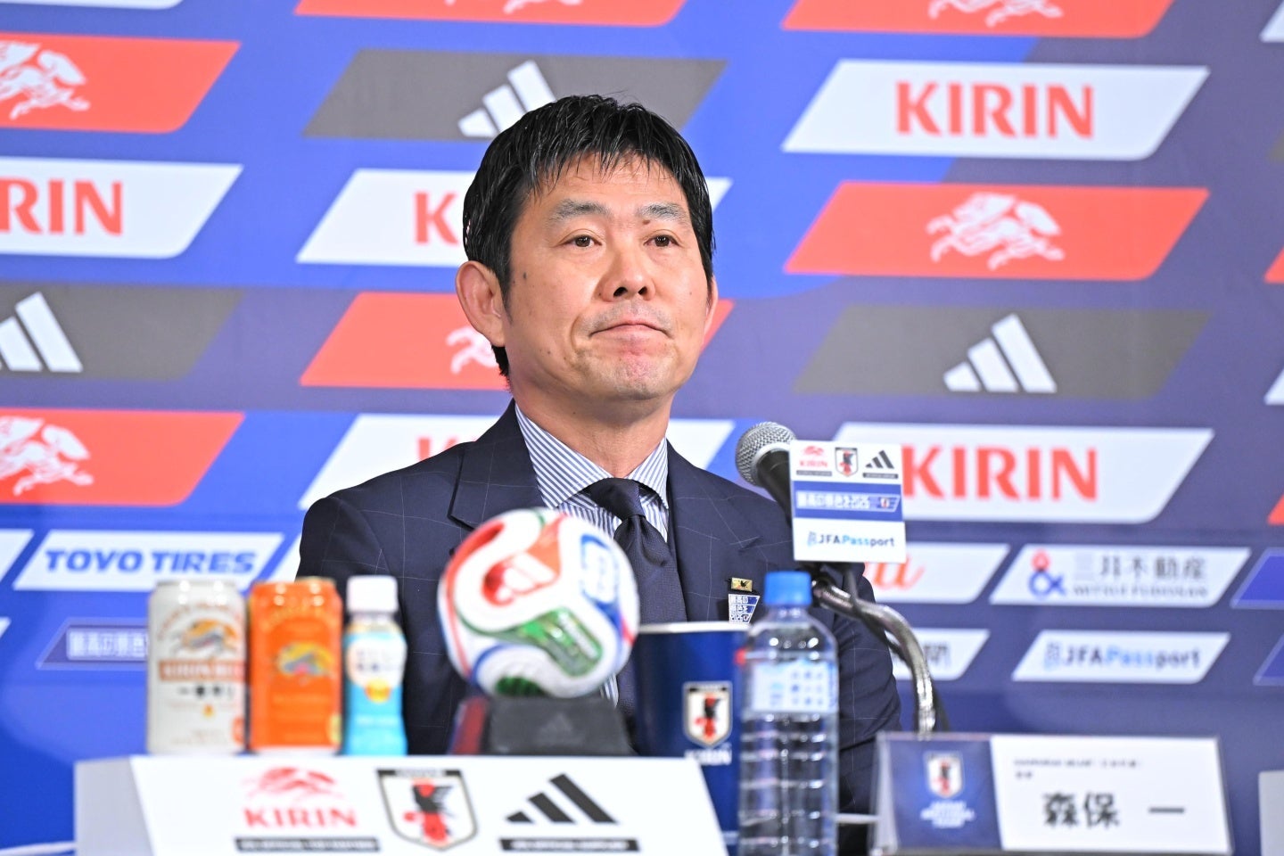 北中米W杯に臨む日本代表のメンバーが森保監督から発表された。写真：金子拓弥（THE DIGEST写真部）