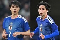 ともに怪我のために北中米W杯の日本代表から外れた三笘（左）と南野（右）。(C)THE DIGEST