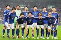 ３月31日に行なわれたイングランド戦で、日本代表は１-０で勝利した。(C)THE DIGEST