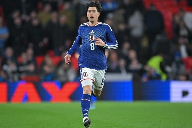 “いちふな”出身で初めてW杯日本代表メンバーに選ばれた鈴木。写真：金子拓弥（THE DIGEST写真部）