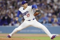 開幕から好投を続けている大谷。(C)Getty Images