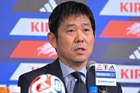 サッカー日本代表の森保一監督が木梨憲武さんのラジオに出演した。写真：金子拓弥（THE DIGEST写真部）