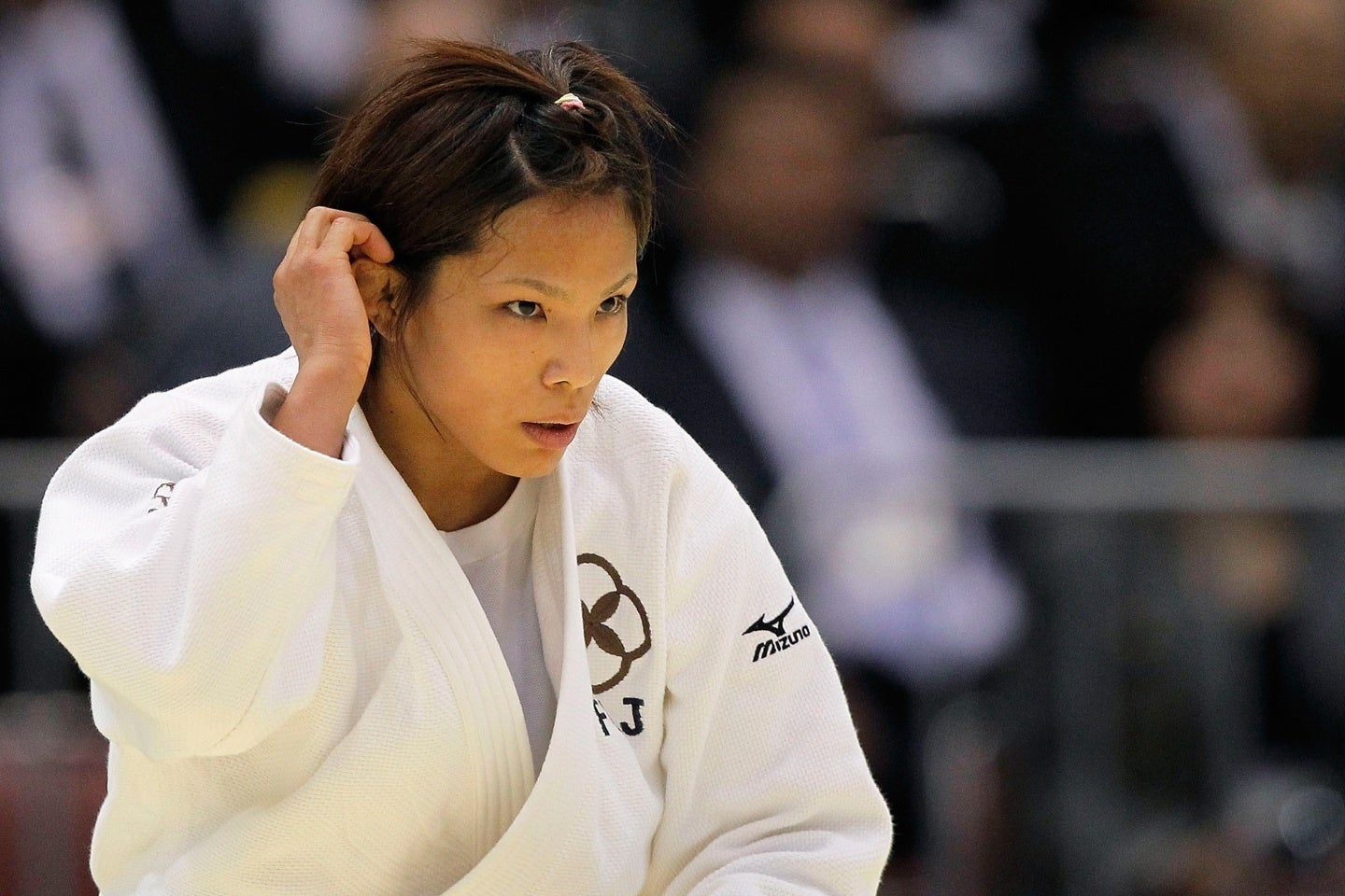 元柔道女子の松本薫さん。近影が話題になっている。(C)Getty Images