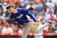ドジャースの佐々木朗希が好投した。(C)Getty Images