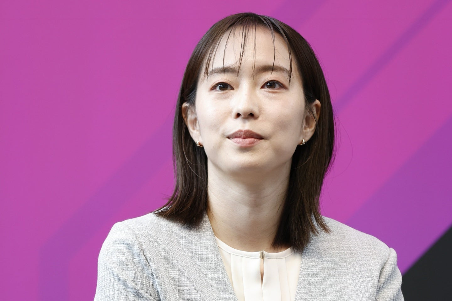 卓球の元日本代表として活躍した石川佳純さん。写真：滝川敏之