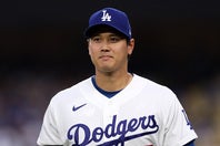 リアル二刀流での出場が予想されるドジャースの大谷翔平。(C) Getty Images