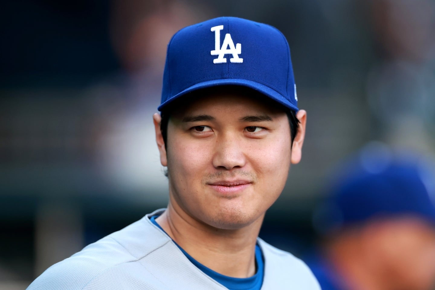 先頭打者アーチを放った大谷が、先発として５回無失点と好投した。(C)Getty Images