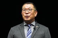 SVリーグチェアマンの大河正明氏。(C)THE DIGEST