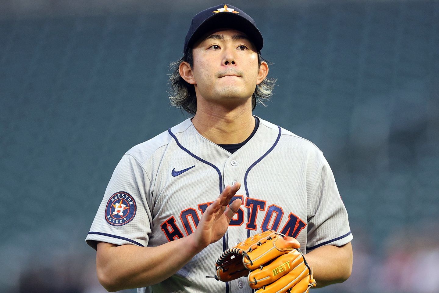 ツインズ戦で復調の兆しを見せたアストロズの今井。(C) Getty Images