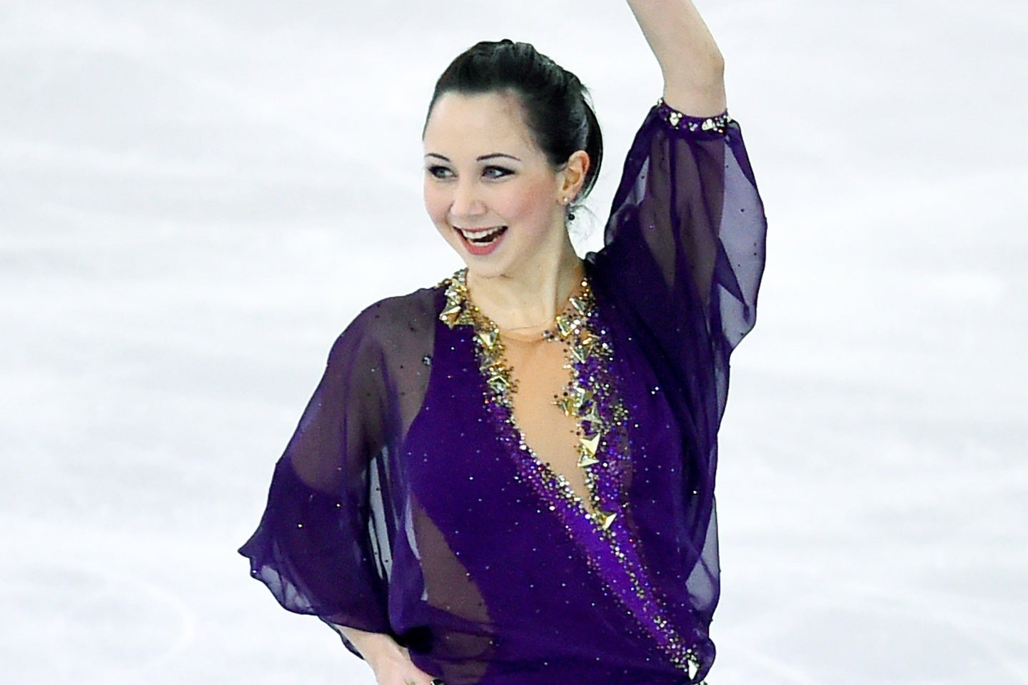 元世界女王のトゥクタミシェワ。SNSに新恋人を公開した。(C)Getty Images