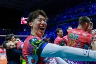 ペルージャの欧州CL連覇に貢献した石川祐希。＠Confédération Européenne de Volleyball