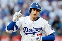 投打二刀流で活躍するドジャースの大谷翔平。(C) Getty Images