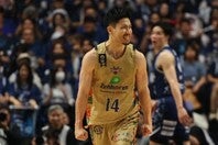 初戦を取った琉球だが、岸本は「危機感は同じくらい今もある」と試合後に語った。写真：梅月智史（THE DIGEST写真部）