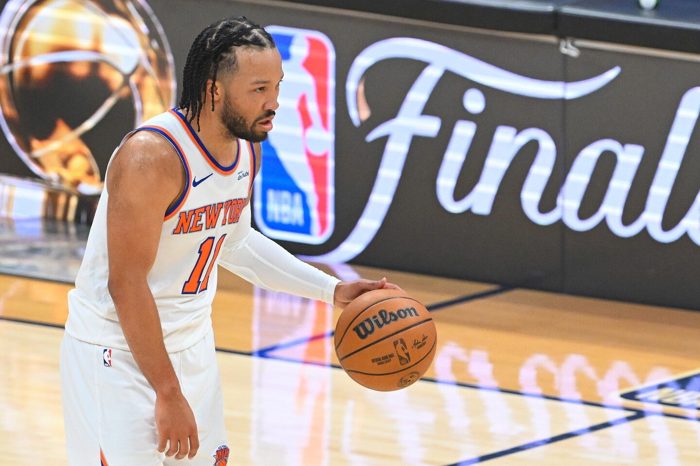主将ブランソンが、ニックスを27年ぶりのファイナルに導びこうとしている。(C)Getty Images