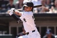 ツインズ戦でMLBデビューを果たしたWソックスの西田。(C)Getty Images