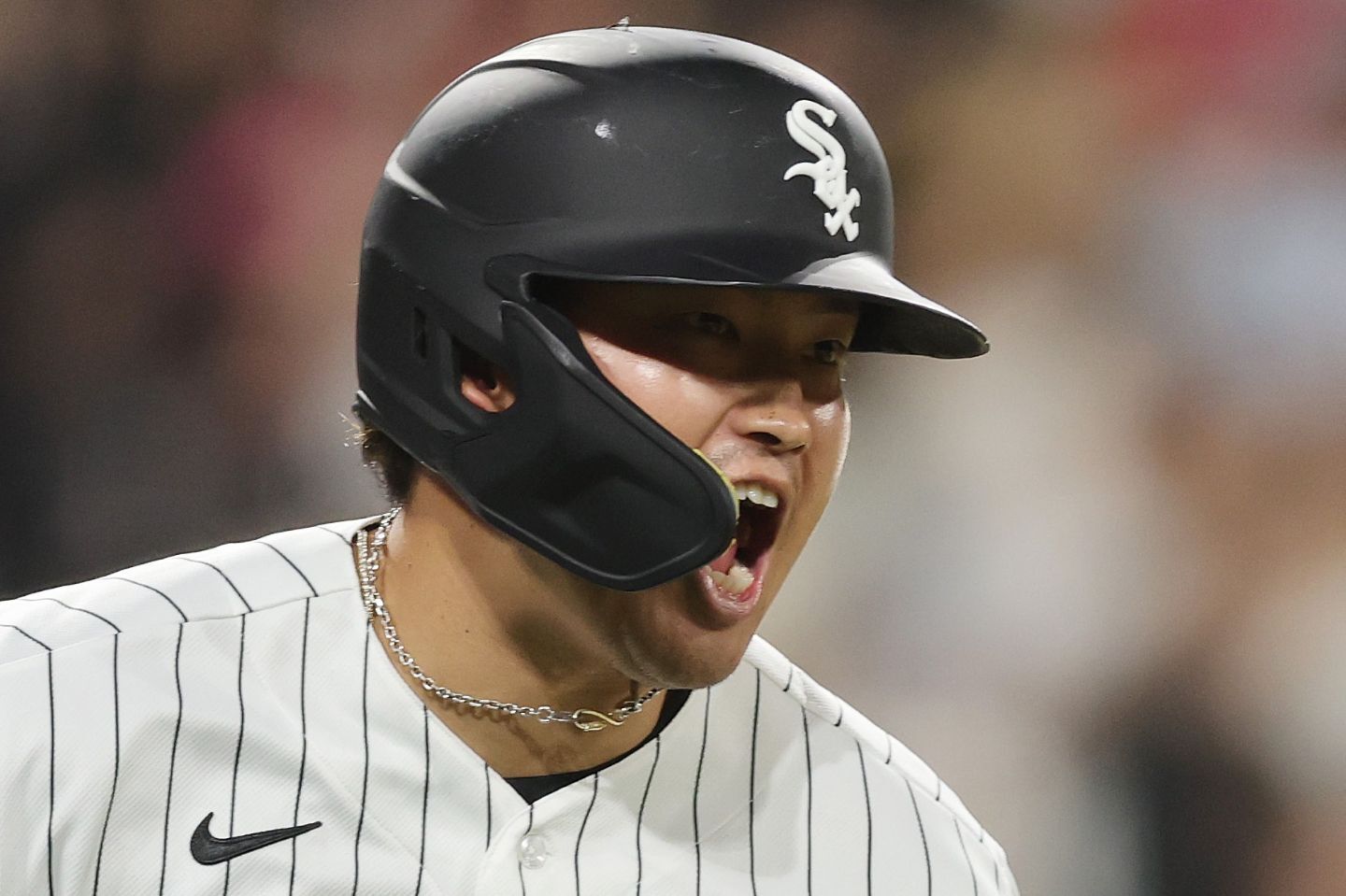 今季19号本塁打を放ったWソックスの村上。(C)Getty Images
